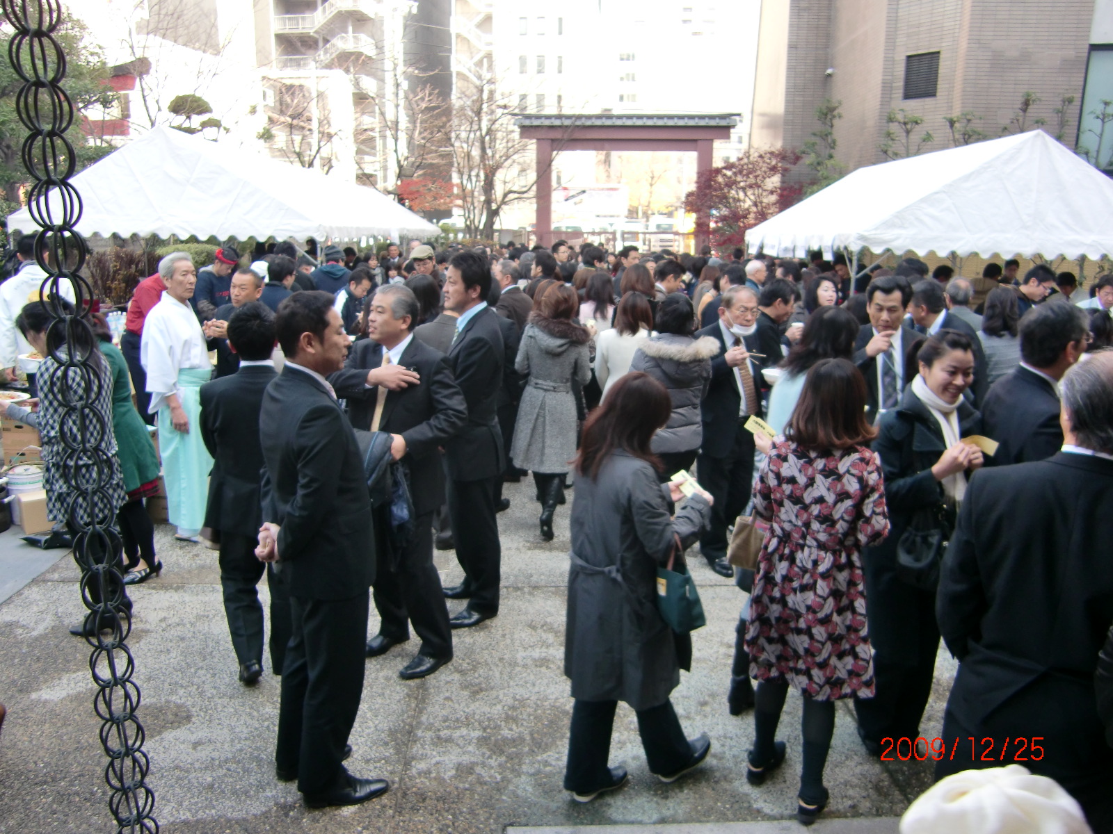 餅つき大会　来場者